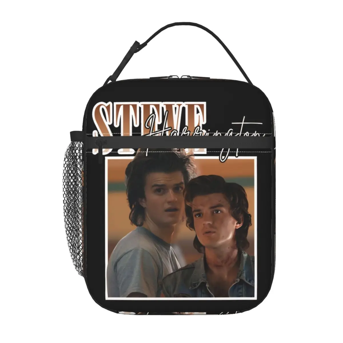 حقيبة غداء معزولة من ستيف هارينجتون، حقيبة طعام، صناديق غداء مبرد حرارية محمولة للنزهة #2