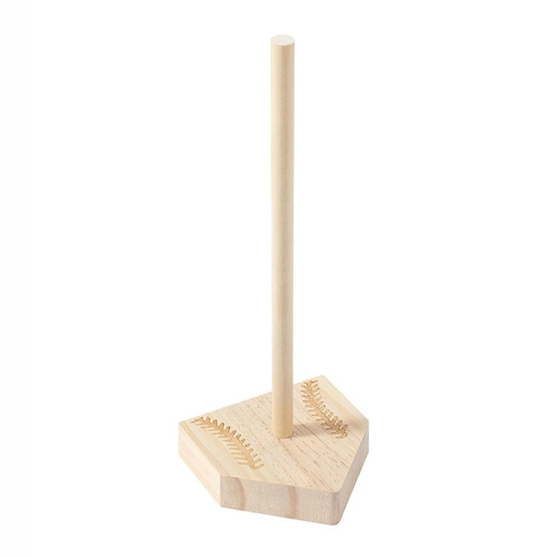 

Wooden Championship Ring Display Holder Baseball Softball Ring Display Holder For Man Cave Decor, Gifts For Ball Lovers