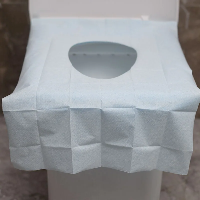 Jednorazowa mata toaletowa Podróżny wodoodporny miękki papier toaletowy 10 sztuk/zestaw # 1319
