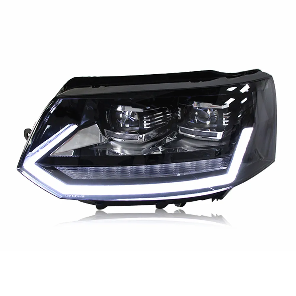 Car Led Headlights For VW Volkswagen Caravelle T5 2011-2015 Multivan Doubleback California Modified Led Front Lights Assembly