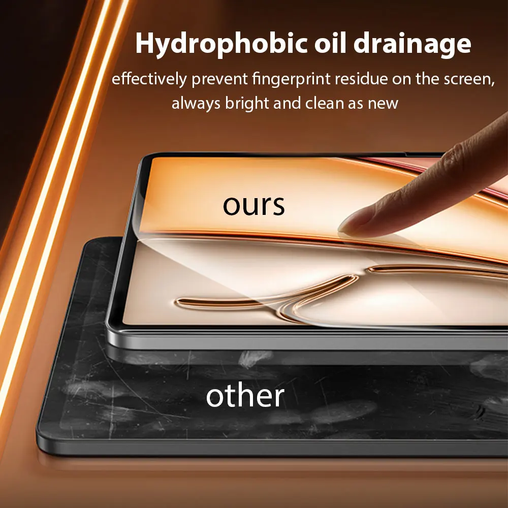 واقي شاشة من الزجاج المقسى لجهاز iPad 10th 9th A16 Pro 12.9 11 13 2025 لجهاز ipad Air 4 5 Mini 6 7 7th 8th 10.2 Film #5