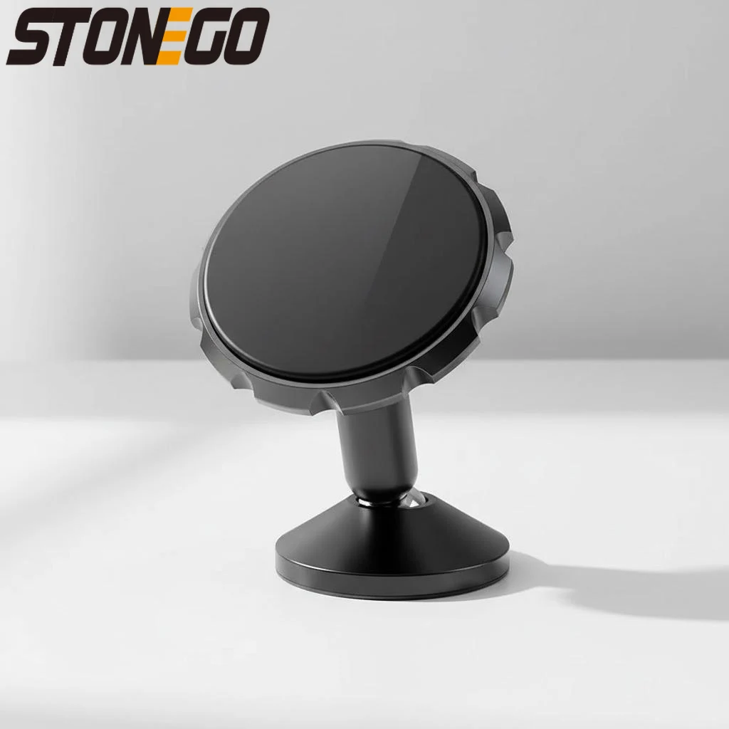 

Metal Magnetic Phone Holder 360 Rotation Car Mount Stand Zinc Alloy Magnet Support for Mobile Cellphone Holder