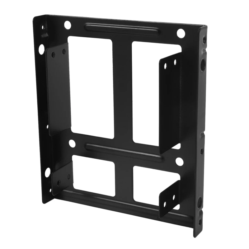 3X,2X 2.5 Inch SSD To 3.5 Inch Internal Hard Disk Drive Mounting Kit Bracket(SATA Data Cables And Power Cables Included)