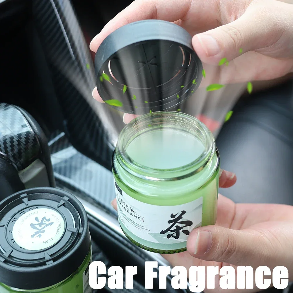 Car Air Freshener Solid Oriental Gardenia Jasmine Oolong Tea Fragrance Auto Interior Perfume Diffuser Car Interior Accessories