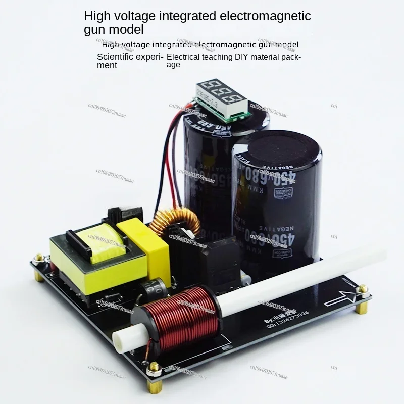 

High-voltage Integrated Electromagnetic Gun Multi-stage DIY Coil Experimental Kit, Suitable for Physical Science Teaching