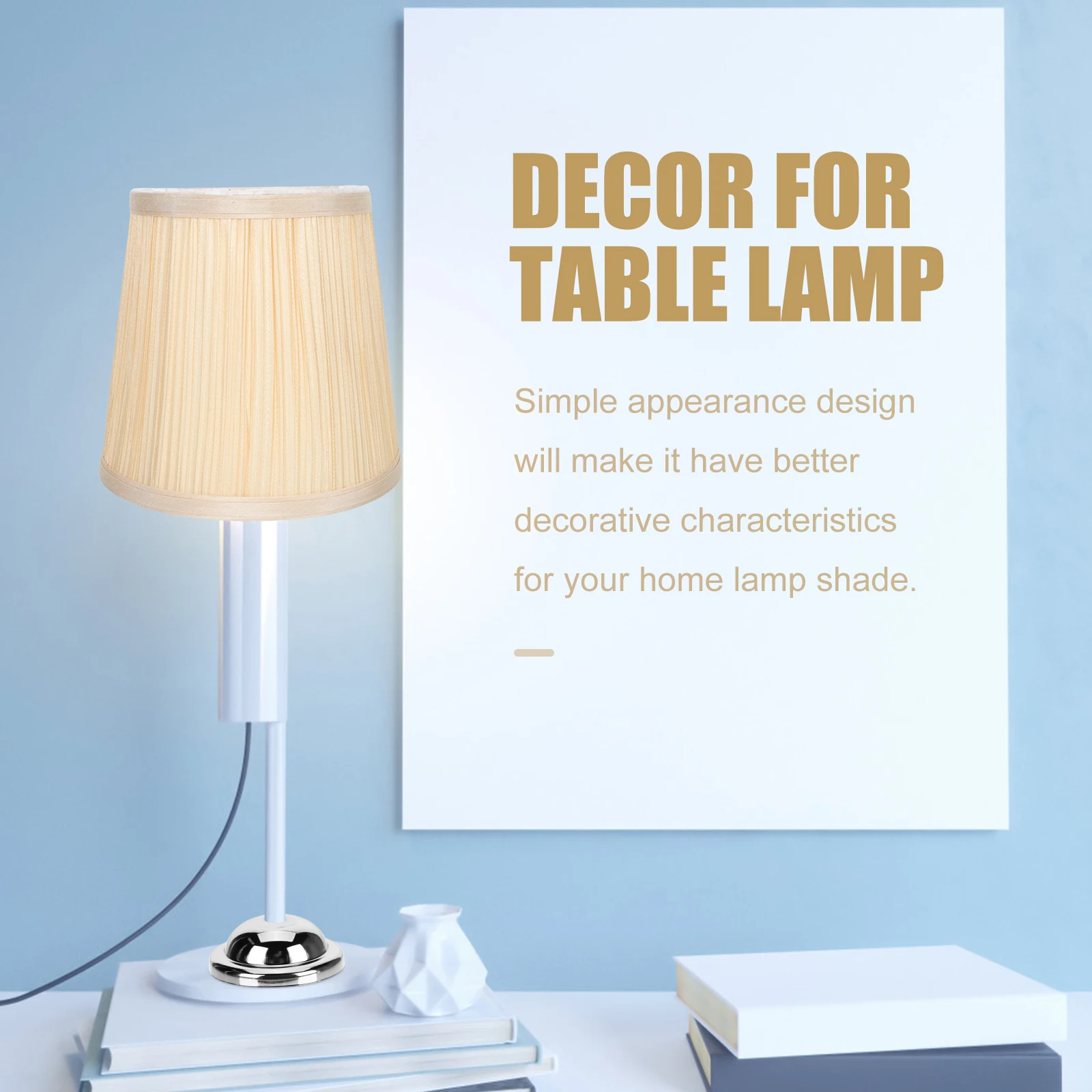 

10 Pcs Decoration Lamp Holder Tray Table Gasket Light Fixture Cover Decorate Home Silver Ceiling Lighting Plate