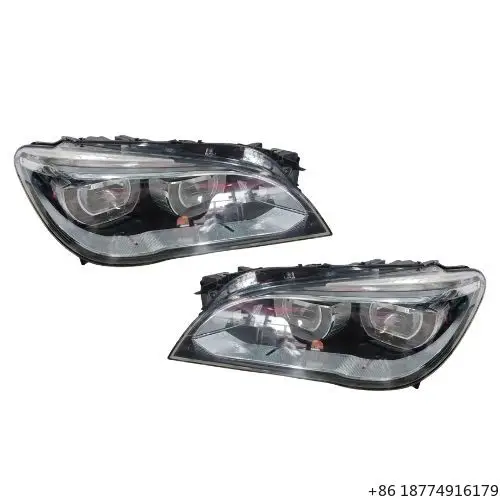 

For 7-Series F01 F02 LED Headlights 2013-2015 740i 750i 760i New OEM 12V Replacement LH/-63117348496/63117348497