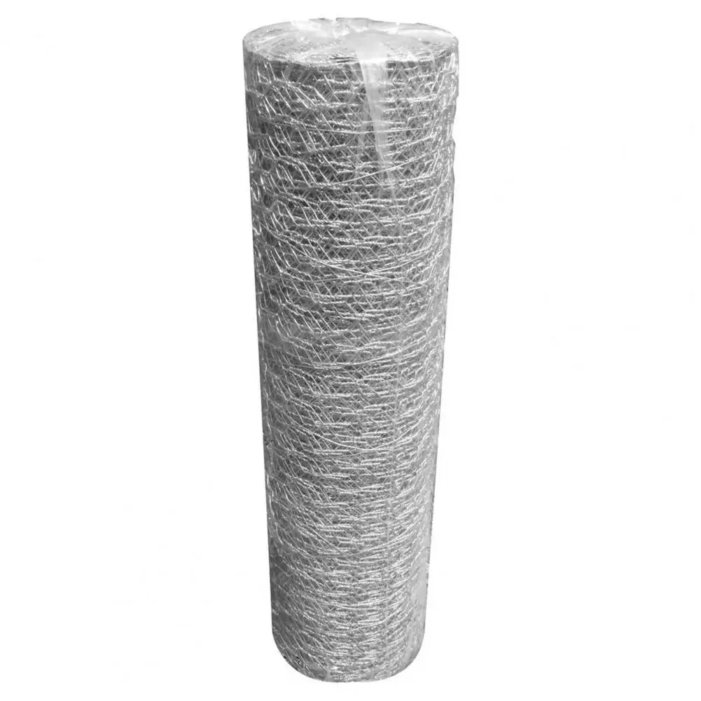 1 Roll Wire Mesh Large Size Hexagonal Design Chicken Wire Fence Wire Hinder Squirrels Hot Galvanizing Gardening Net Netting Wire