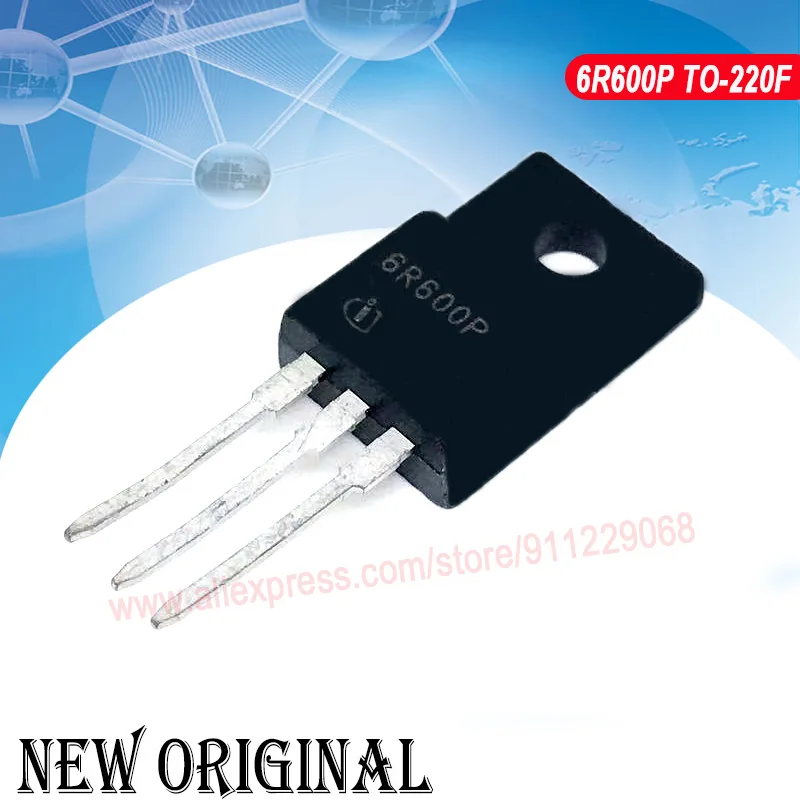 (5 Pieces) 6R600P IPA60R600CP  TO-220F 650V 3.8A / 075N15N IPA075N15N3G 150V 43A / 5R140P IPA50R140CP 550V 15A TO-220F