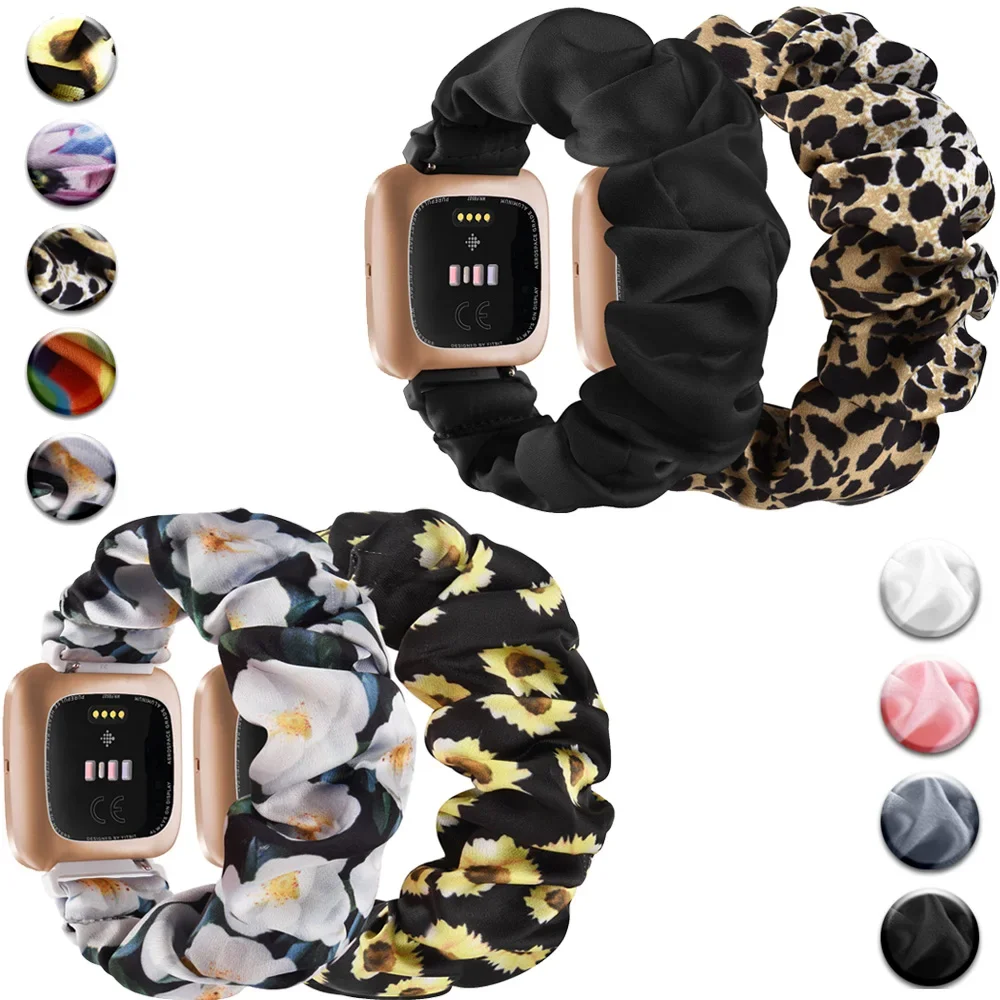 Scrunchie elastisches armband für fitbit versa 2/versa lite armband armband armband für fitbit versa armband smart armband