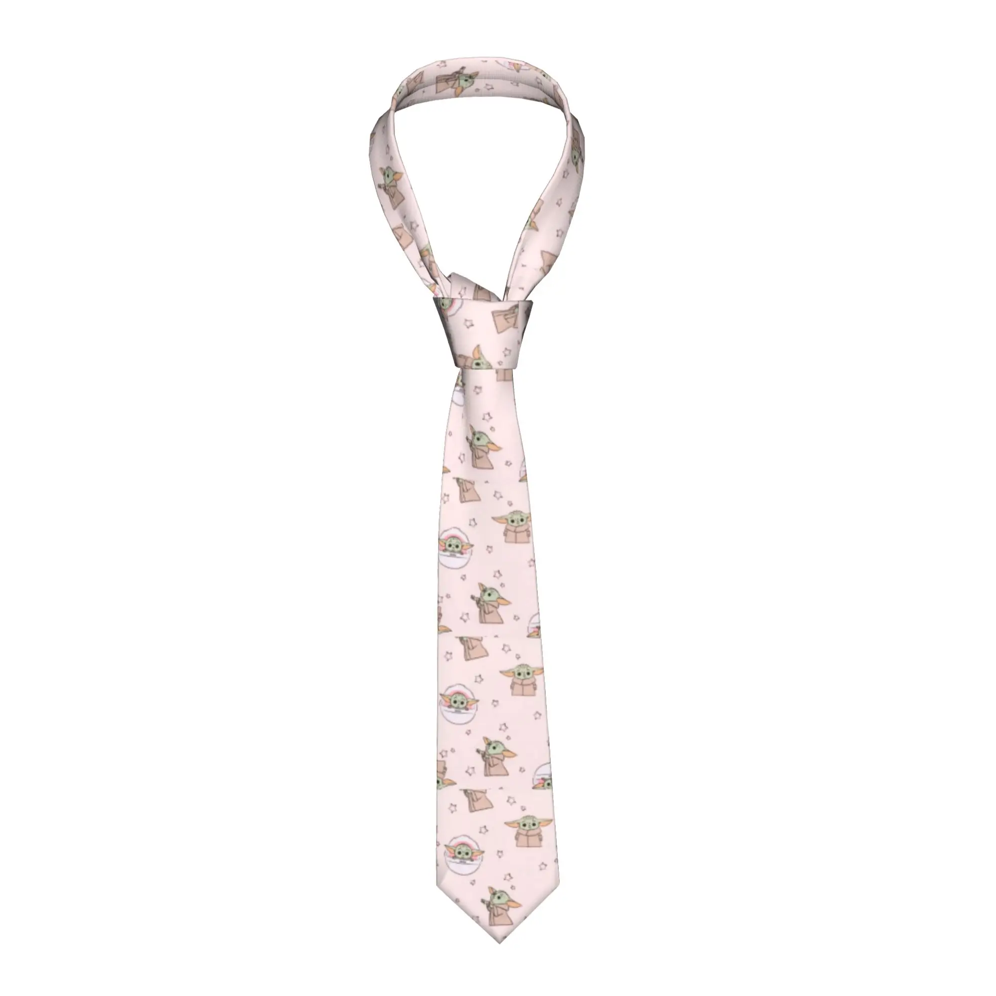 gravatas-classicas-rosa-baby-yoda-para-homens-e-mulheres-8-cm-poliester-acessorios-para-ternos-gravatas-star-wars-para-casamento