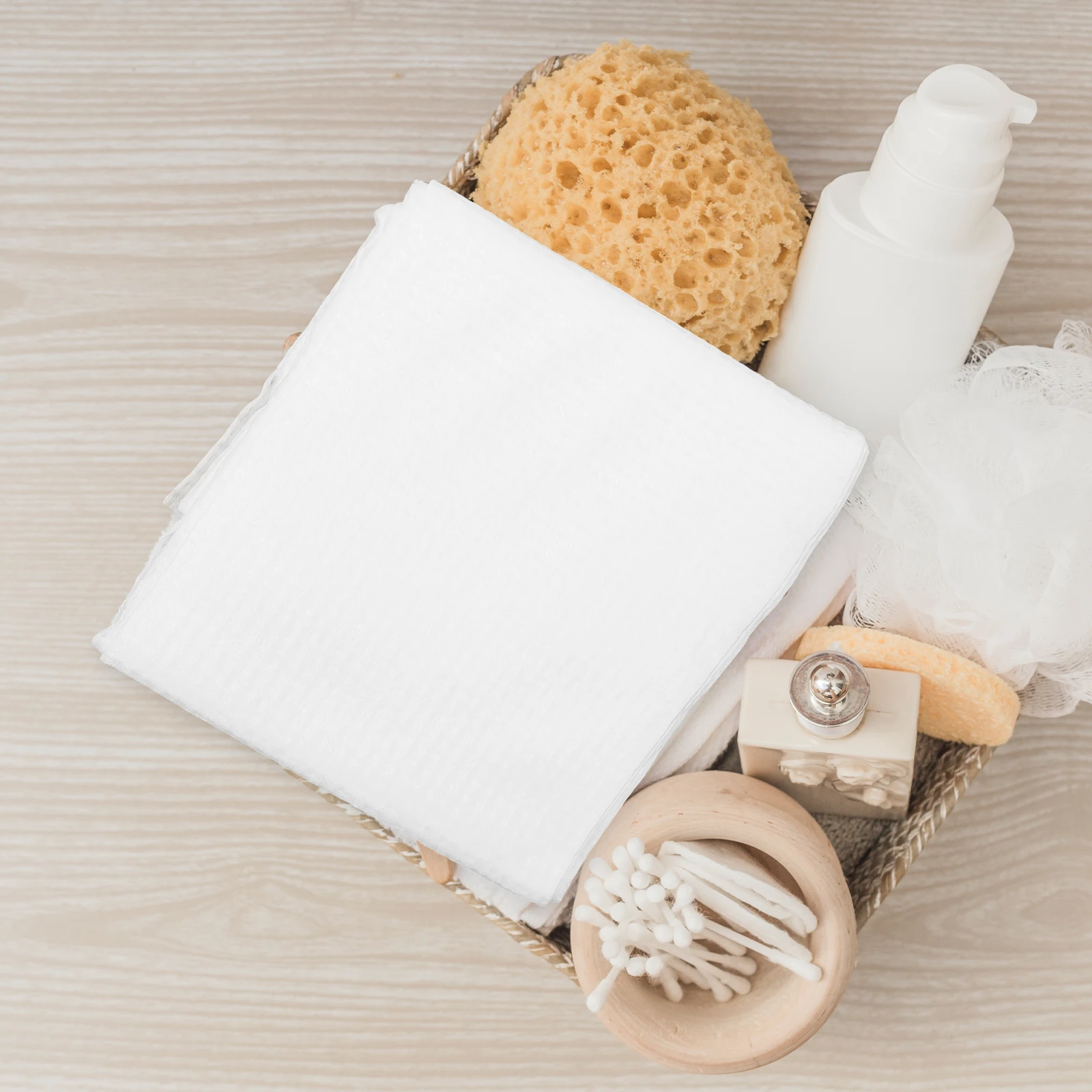 

10Pcs Thickened Towels 50x100cm Cotton Hand Bathroom Disposable Hotel Cleansing Travel Soft Absorbent QuickDrying