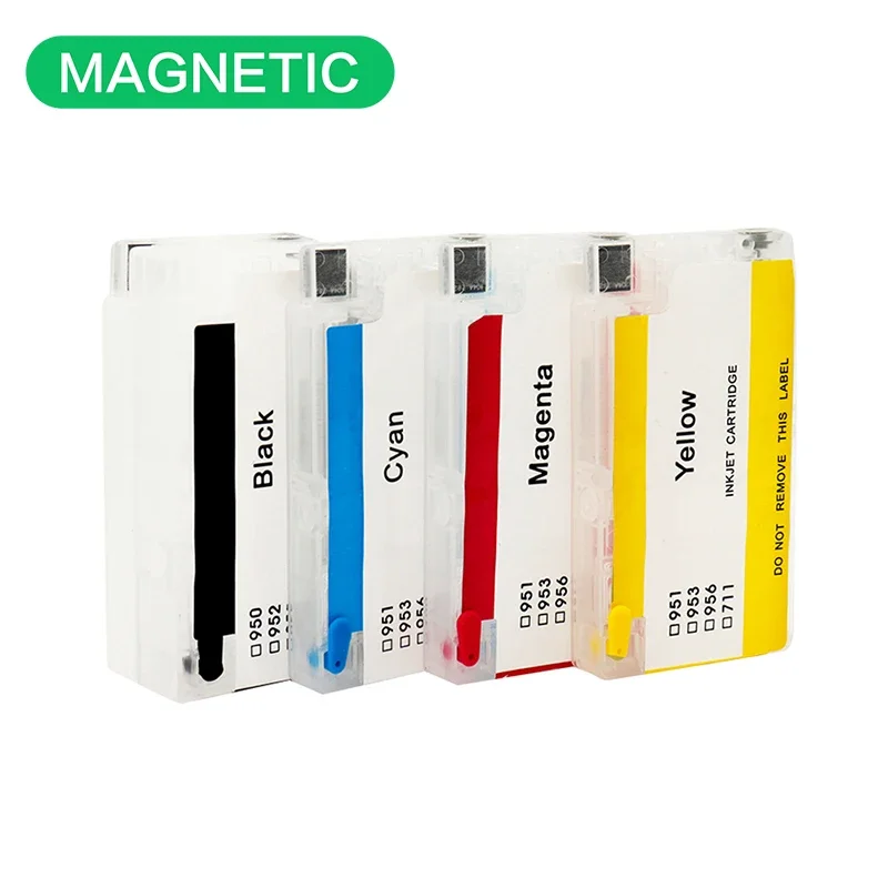 950XL 951XL Refillable Ink Cartridge For HP Officejet 8100 8600 8610 8620 8640 8660 251dw 276dw HP950 HP951 Printers With ARC