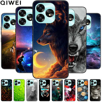 For UMIDIGI G5A Case Shockproof Silicone Protector Soft TPU Coque for UMIDIGI G5 G 5 Mecha Phone Covers G 5A Wolf Lions Painted