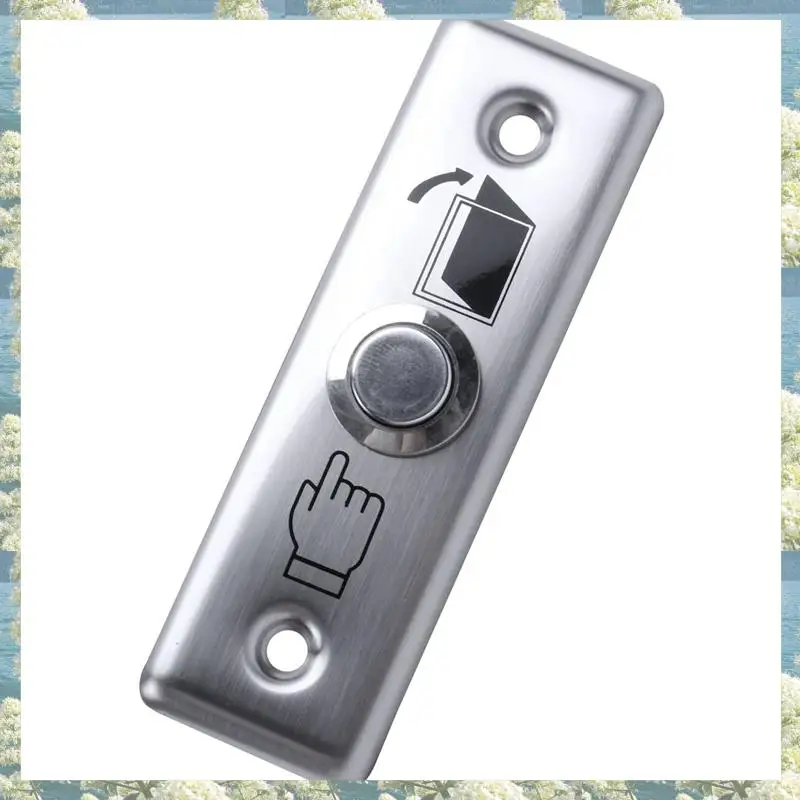 New-3X Steel Door Exit Release Push Button Home Switch Part Of Access Control M1L3