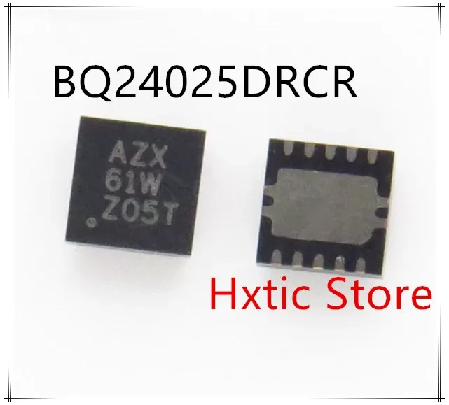 NEW 10PCS/LOT BQ24025DRCR BQ24025DRCT BQ24025 MARKING AZX SON-10  IC