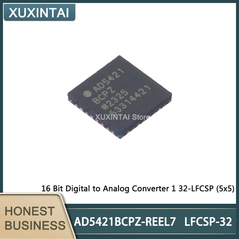 

1~5PCS New Original AD5421BCPZ-REEL7 AD5421BCPZ 16 Bit Digital to Analog Converter 1 32-LFCSP (5x5)