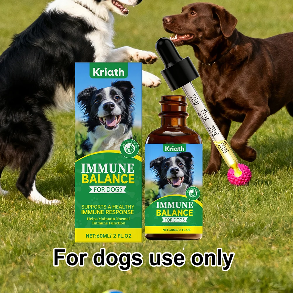 Dog Dry Skin Relief Drops Easy-to-use Drops For Regular Skin Health. Comfortabe Snuggle-Time