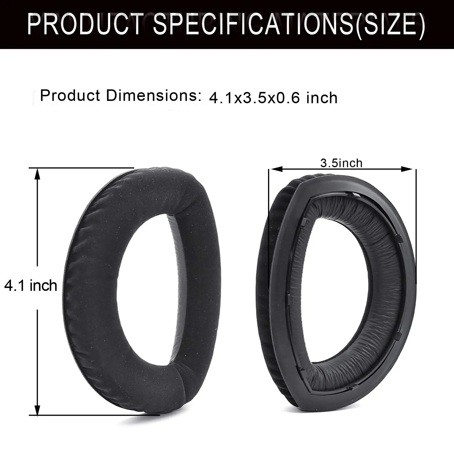 HD700 Earpads Replacement Ear Pads Ear Cover Cushions Parts Accessories Compatible with Sennheiser HD700 HD 700 Headphones