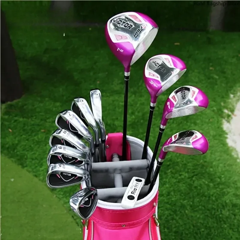 New Golf Clubs Golf Club Set Ladies Beginner Complete Set 12 Pcs/9 Pcs/4 Pcs,carbon Rod/steel Pole LTG007