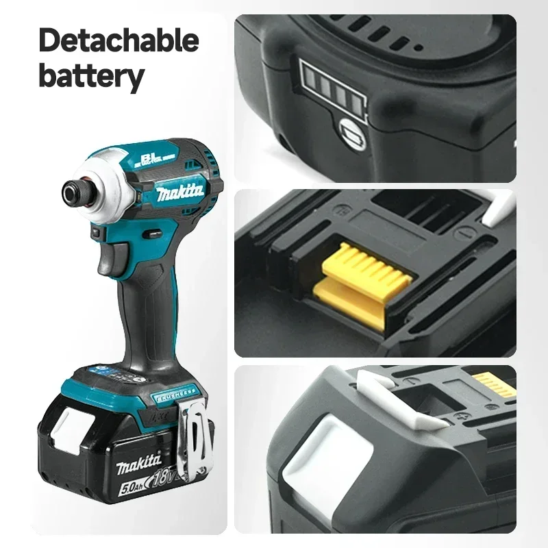 Makita 18V battery, 6.0Ah rechargeable lithium battery, 100% original Makita replacement BL1830B, BL1860, BL1850B, tool battery