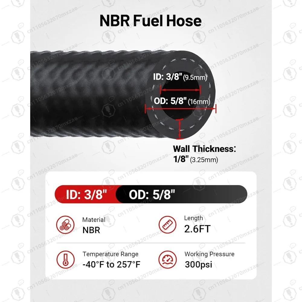 Universelles Prallkasten-Set mit Entlüftungsfilter, 300 ml Aluminium-Luft-Ölabscheider-Tank, NBR-Kraftstoffschlauch-Sets für PCV-System