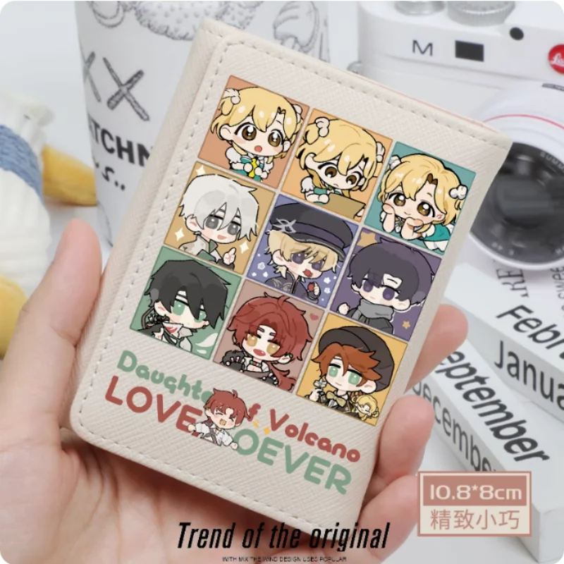 

Anime Volcano Princess Fashion Wallet PU Purse Card Coin Hasp Money Bag Cosplay Gift B1599