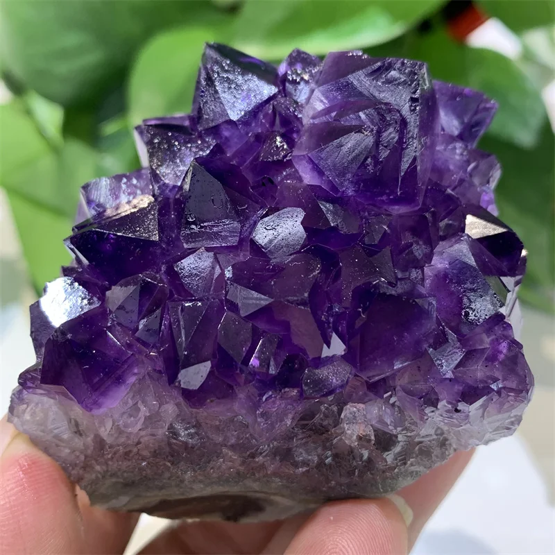 

250g Natural Raw Amethyst Quartz Cluter Druzy Healing Crystal Gemstone Decoration Gifts 1pcs