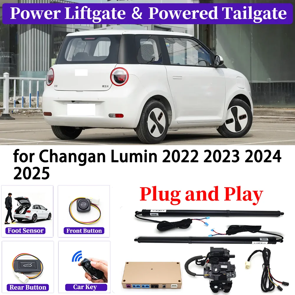 ZJCGO for Changan Lumin 2022 2023 2024 2025 OEM Upgrade Car Automatic Power Liftgate Kit Smart Auto Electric Tailgate System