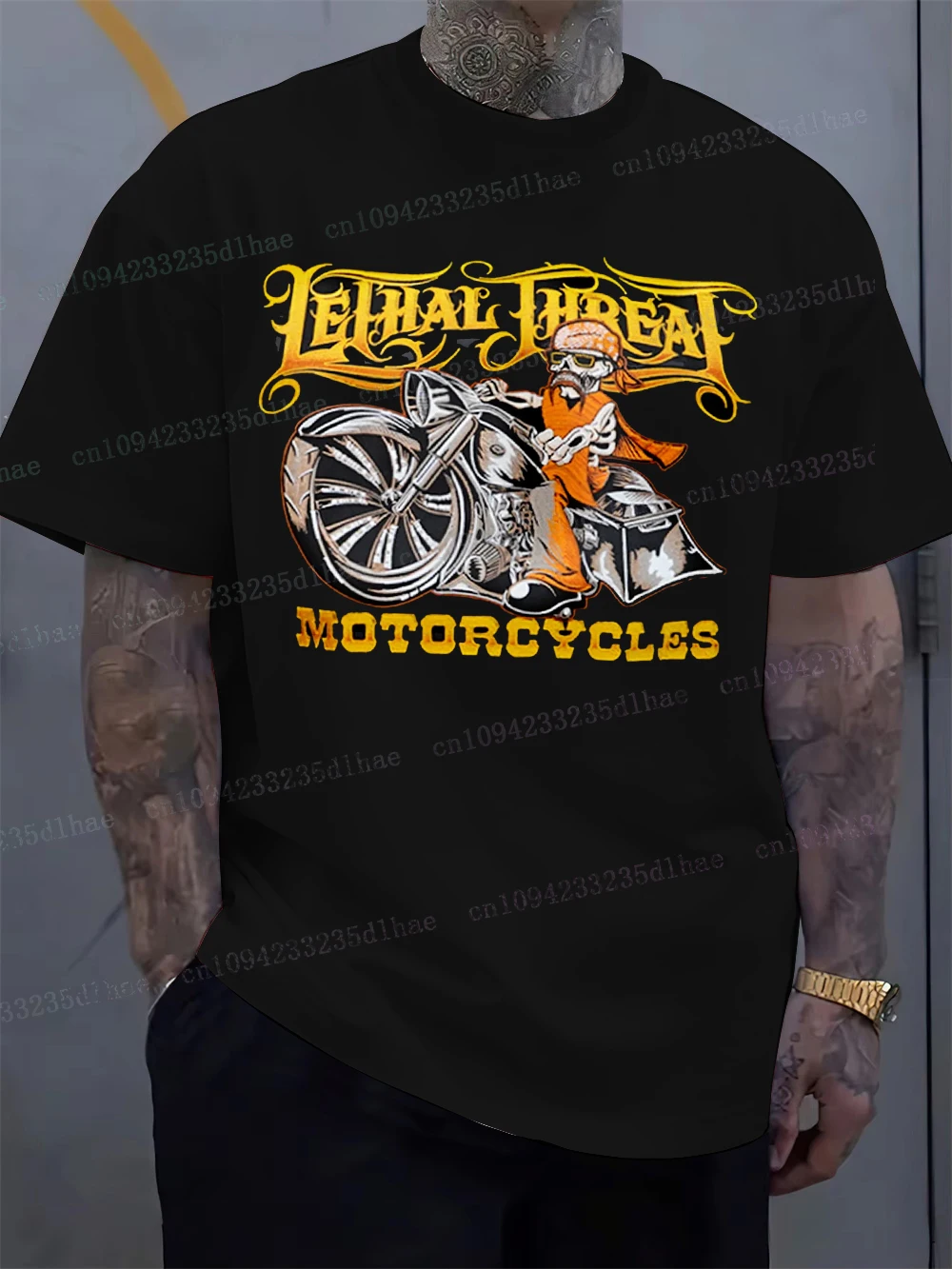 

Low and Slow Viclar Motorcycle Rider Men T-Shirt Trendy Harley Men's Women T-shirts Clothing American Vintage Ride Nostalgic Tee