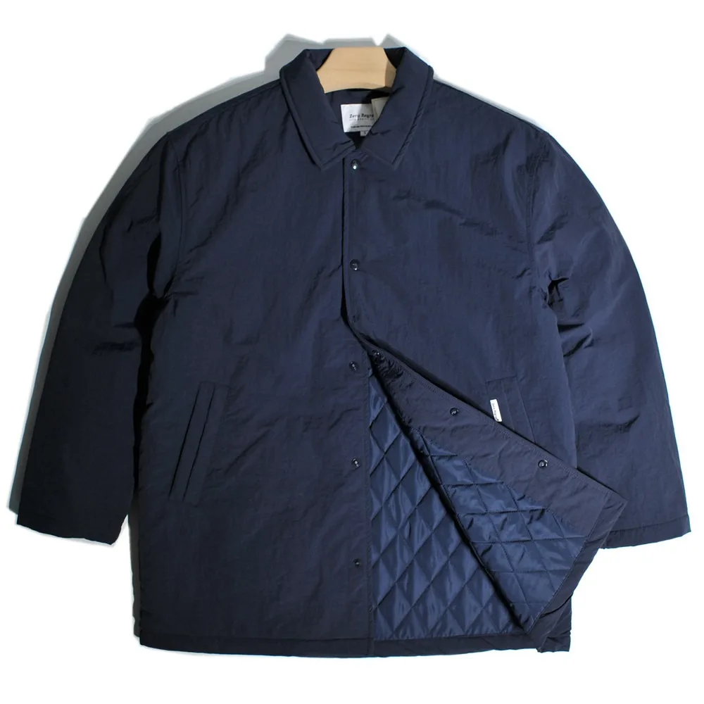 Japanese Retro Turn Collar Medium Long Cotton Jacket Windbreaker Warm Men's Loose Warm Coat