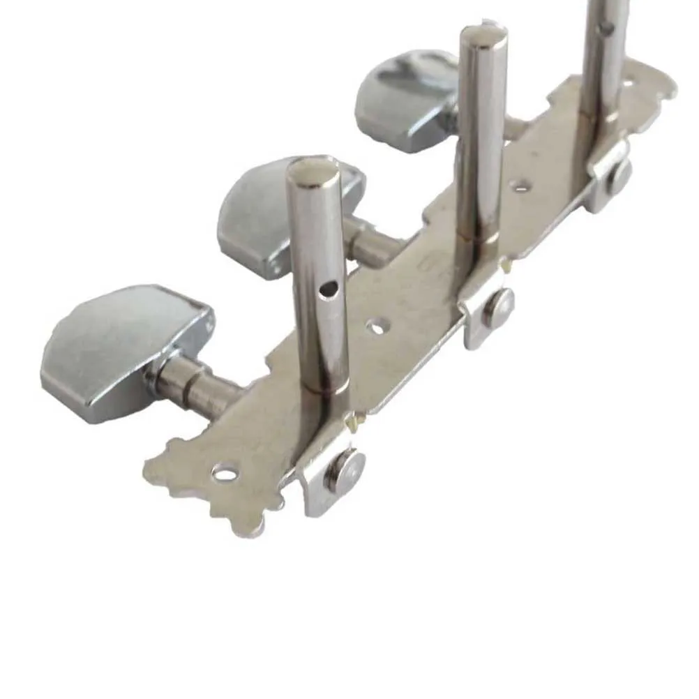 

Single Hole Tuning Pegs For Electric Guitar Silver Heads Replacement Guitar Parts Durable Tuning Keys