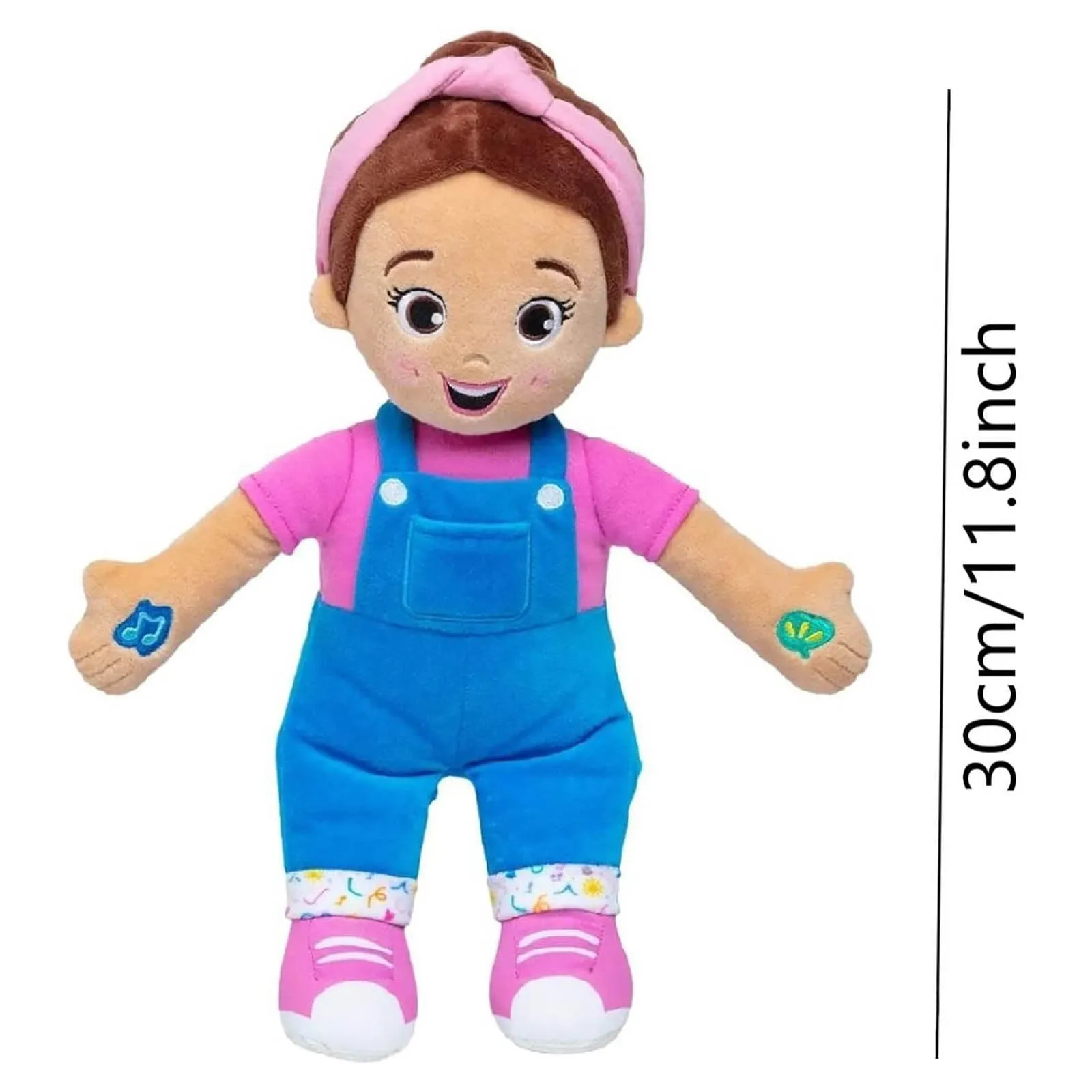 Speak & Sing Doll, 16” Tall Interactive Toy with 4 Songs & 16+ Phrases, Toddler Toys for Girls & Boys Ages 6 Months to 3+ Years