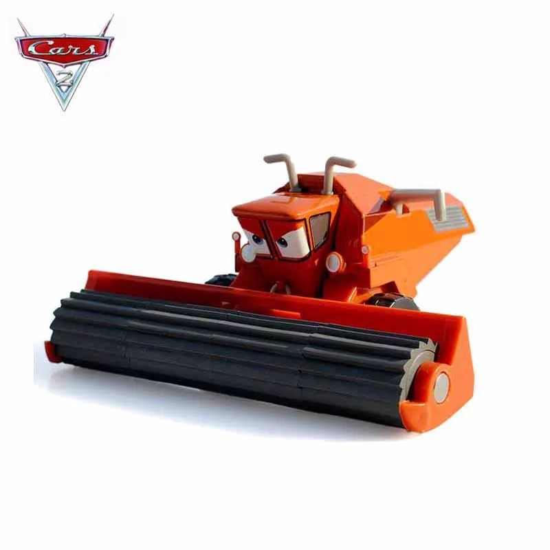 Disney Pixar Cars Metal Diecast Car Toy Frank And Tractor Combine Harvester Bulldozer Modle Lightning Mcqueen Kids Xmas Gift