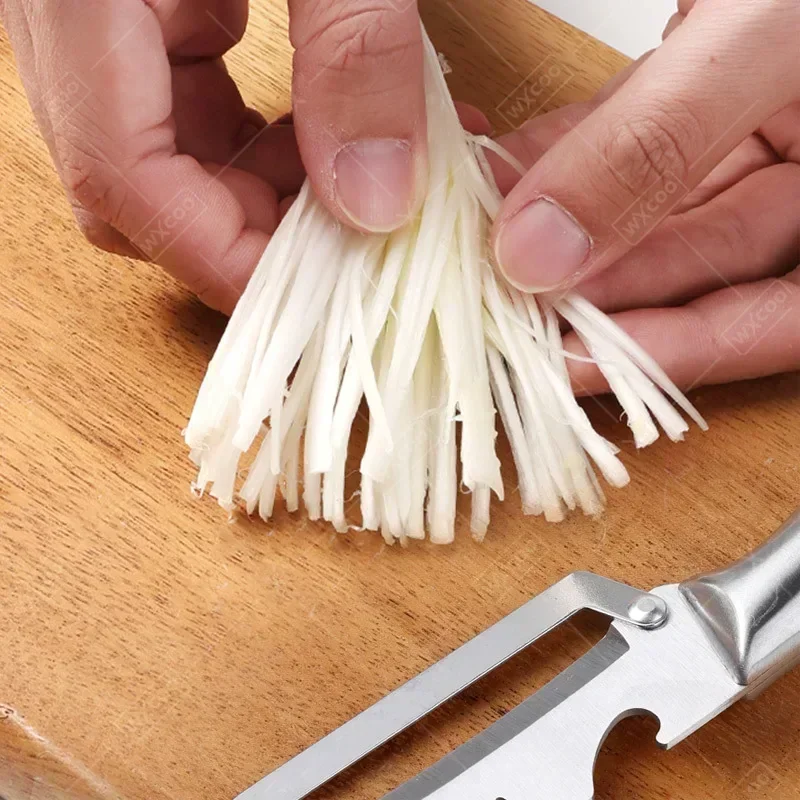 Stainless Steel Peeler 1/3pcs Flat Edge Peeler Potato Kitchen Peeler Slicer Knife Watermelon/Melon Grater Kitchen Accessories