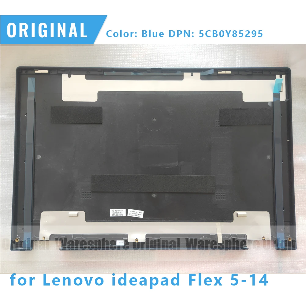 Imagem -03 - Nova Capa Traseira Lcd Original para Lenovo Ideapad Flex 514 Lex 5-14iil05 14iil05 5cb0y85295 5cb0y85294 5cb0y85290 5cb0y85291