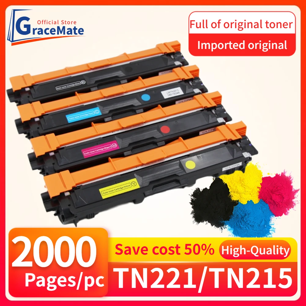 

TN215 TN221 TN241 TN281 Toner Cartridge Printer Compatible for Brother MFC-9130CW MFC-9140 MFC-9330CDW MFC-9340CDW DCP-9020CDW