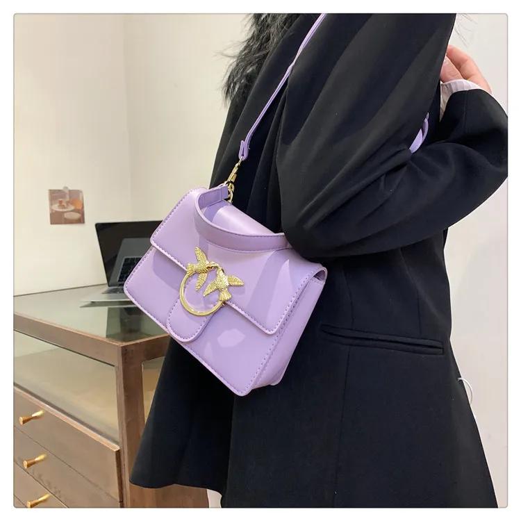 

‌ Шикарная квадратная сумка во французском стиле — женская весенняя сумка через плечо, винтажный стиль подмышек, стильная и повседневная