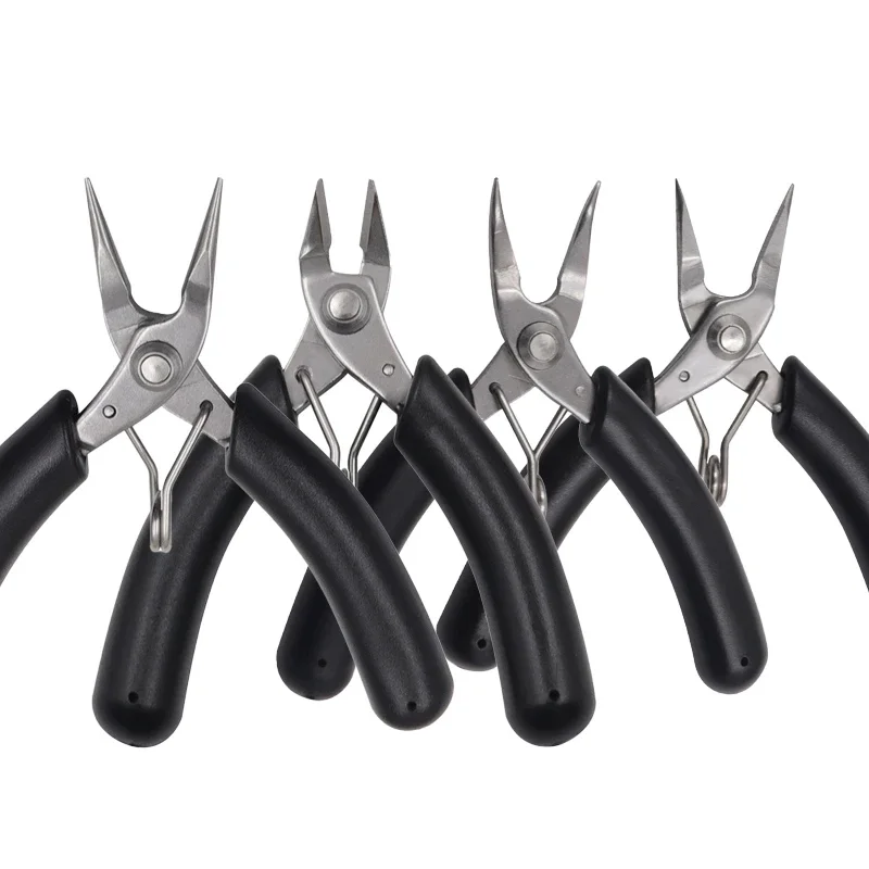 

DIY Model Tools 1 Diagonal Pliers Mini Wire Cutter Small Soft Cut Electronic Pliers Wire Insulated Rubber Grip Model Hand Tools