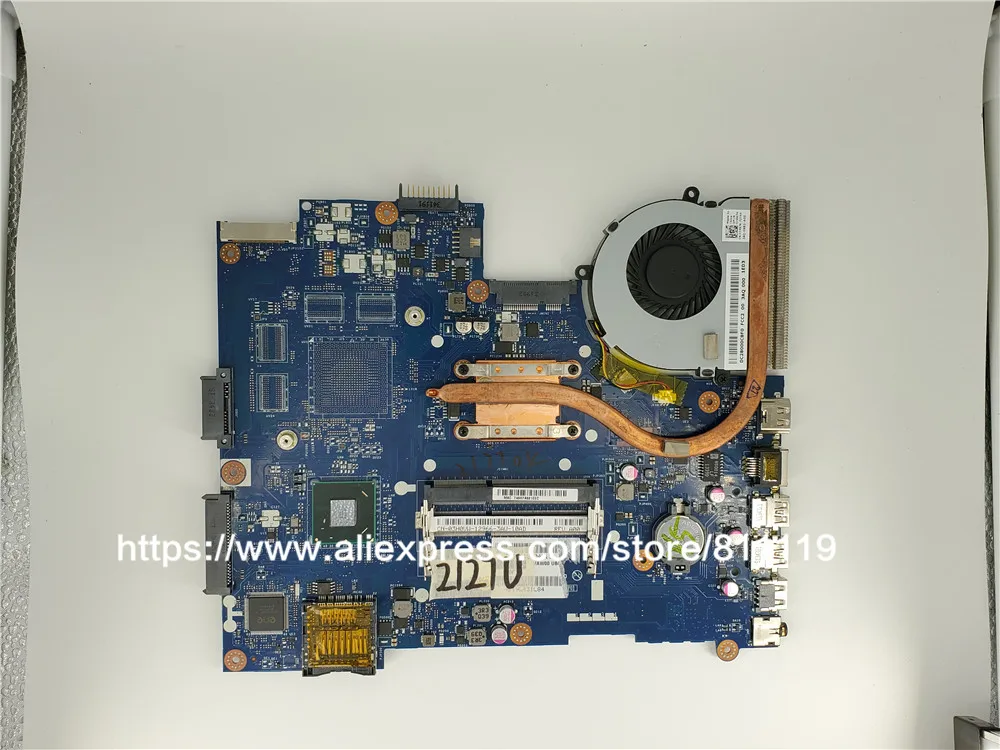 

CSRZSZ CN-03H0VW 03H0VW 3H0VW LA-9104P For DELL 3521 5521 Laptop Motherboard With heatsink 2127U 1.90GHz CPU HM76 100% Tested