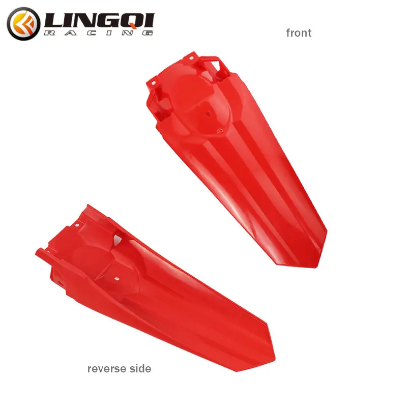 LYNNCHI Motorcycle T4 Rear Fender Mudguard Cover Plastic Tail Mud Guard Covers For KAYO T 4 Off Road Pit Dirt Bike Accessories - view 3
