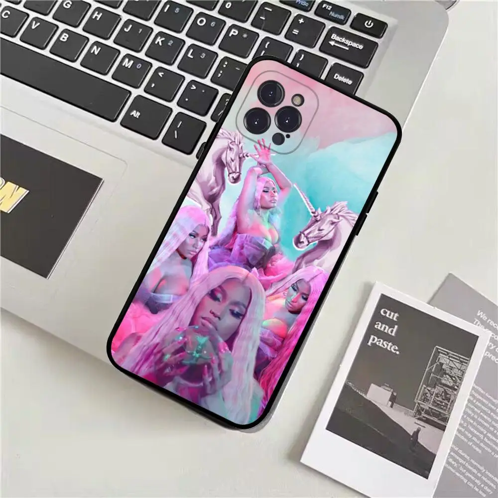 Singer N-NickiS M-MinajS Phone Case Silicone Soft for iphone 15 14 13 12 11 Pro Mini XS MAX 8 7 6 Plus X XS XR Cover