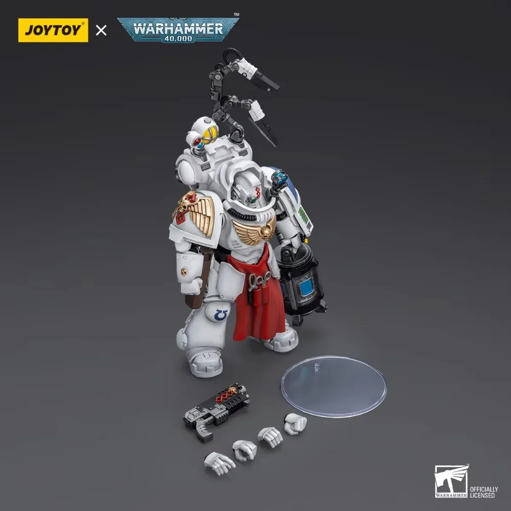 [Pre-Sale] JOYTOY Warhammer 40K Uitramarines Apothecary Biologis Action Figure Anime Figurine Joint Movable Collector Model Toy