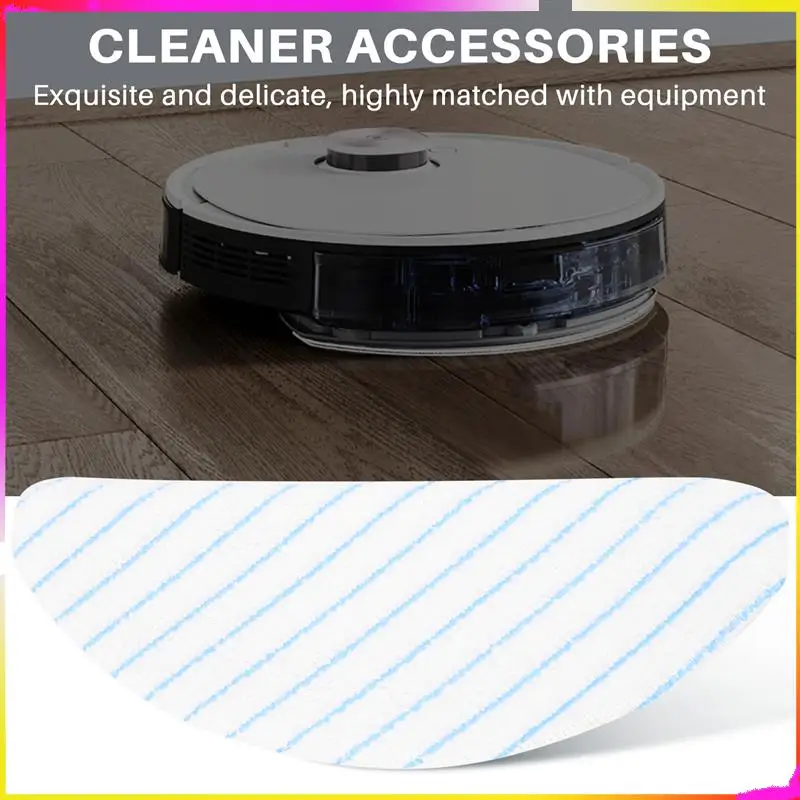 Almohadillas desechables de microfibra para fregar Robot aspirador Ecovacs OZMO T8 / T8 +/ T8 AIVI/ N8/ N8 Pro/ N8 Pro +, 25 uds.
