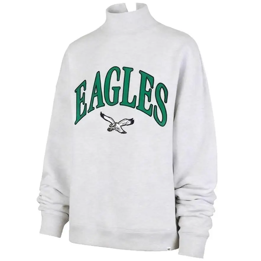 Sweat-shirt brodé à col haut pour homme, vêtement de sport confortable et respirant, nouvelle collection automne 2025