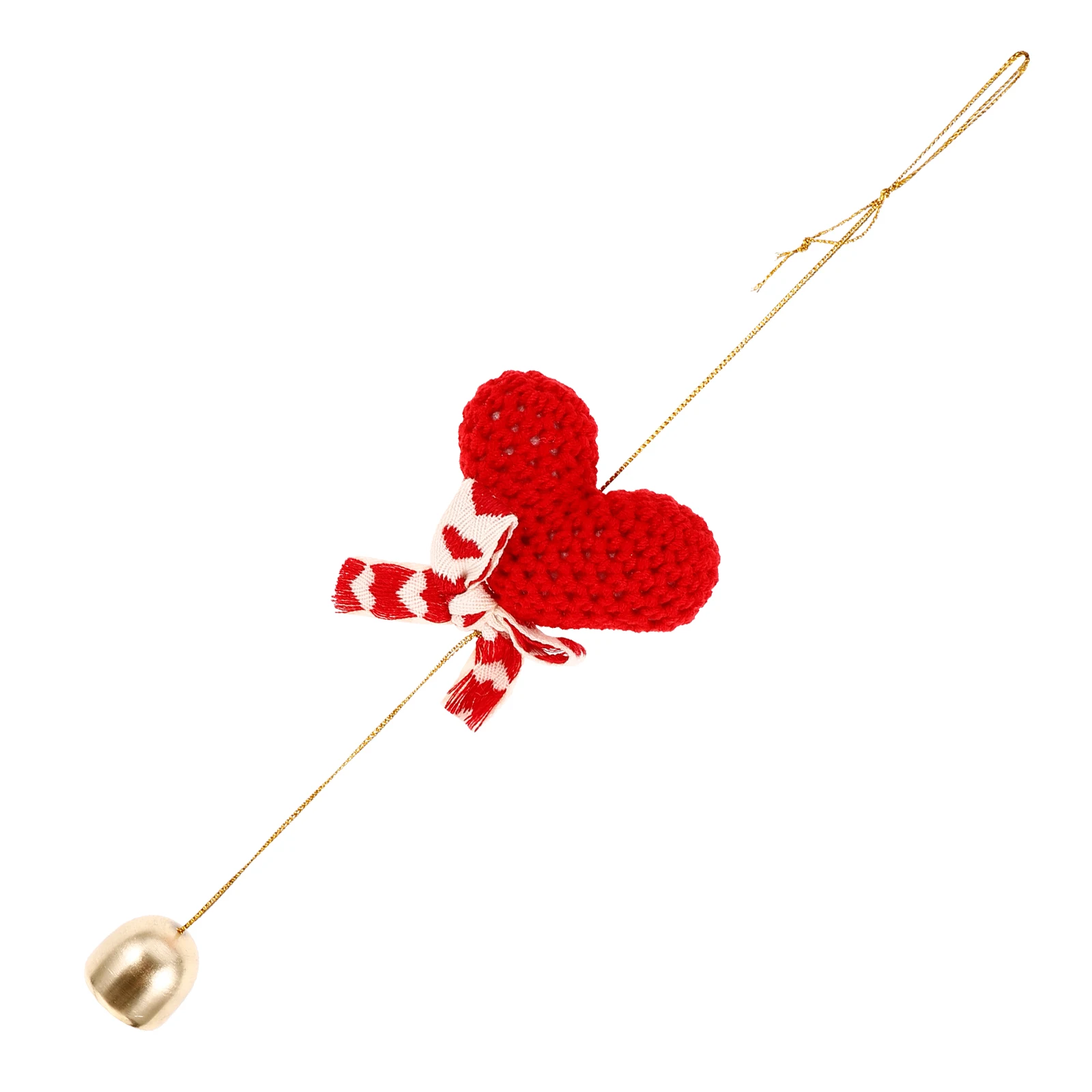 

Heart Shaped Car Hanging Ornament Red Love Decor for Rearview Mirror Potted Plant Metal Pendant Cute Accessories New Cars
