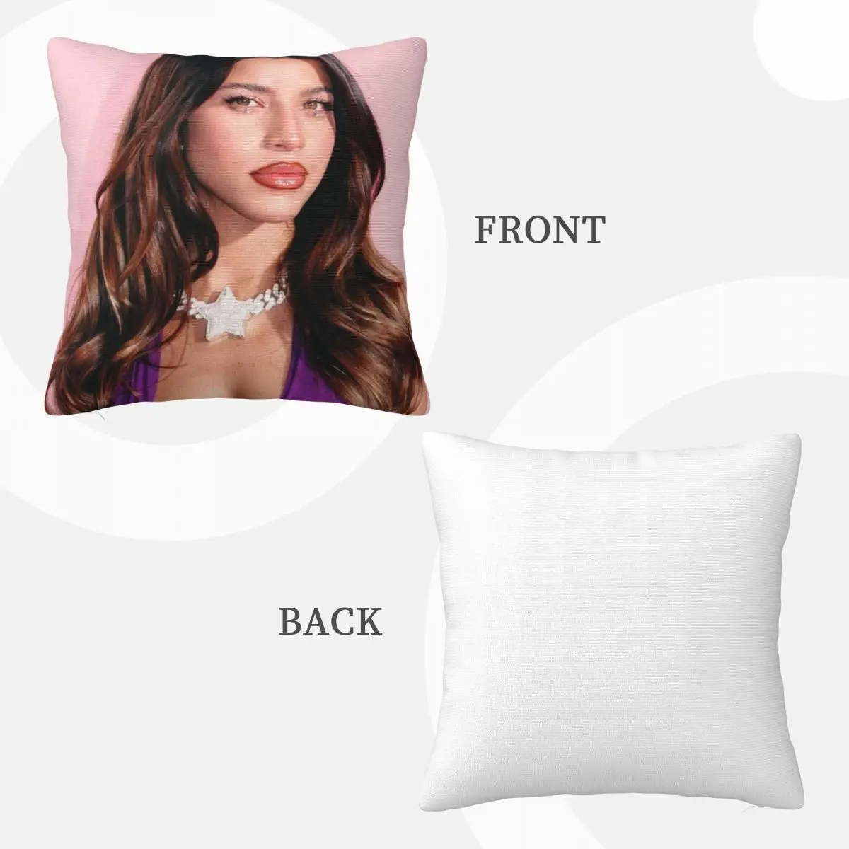 إميليا ميرنس 00965 الوسائد كيس وسادة غطاء وسادة Dakimakura كيس وسادة غطاء وسادة