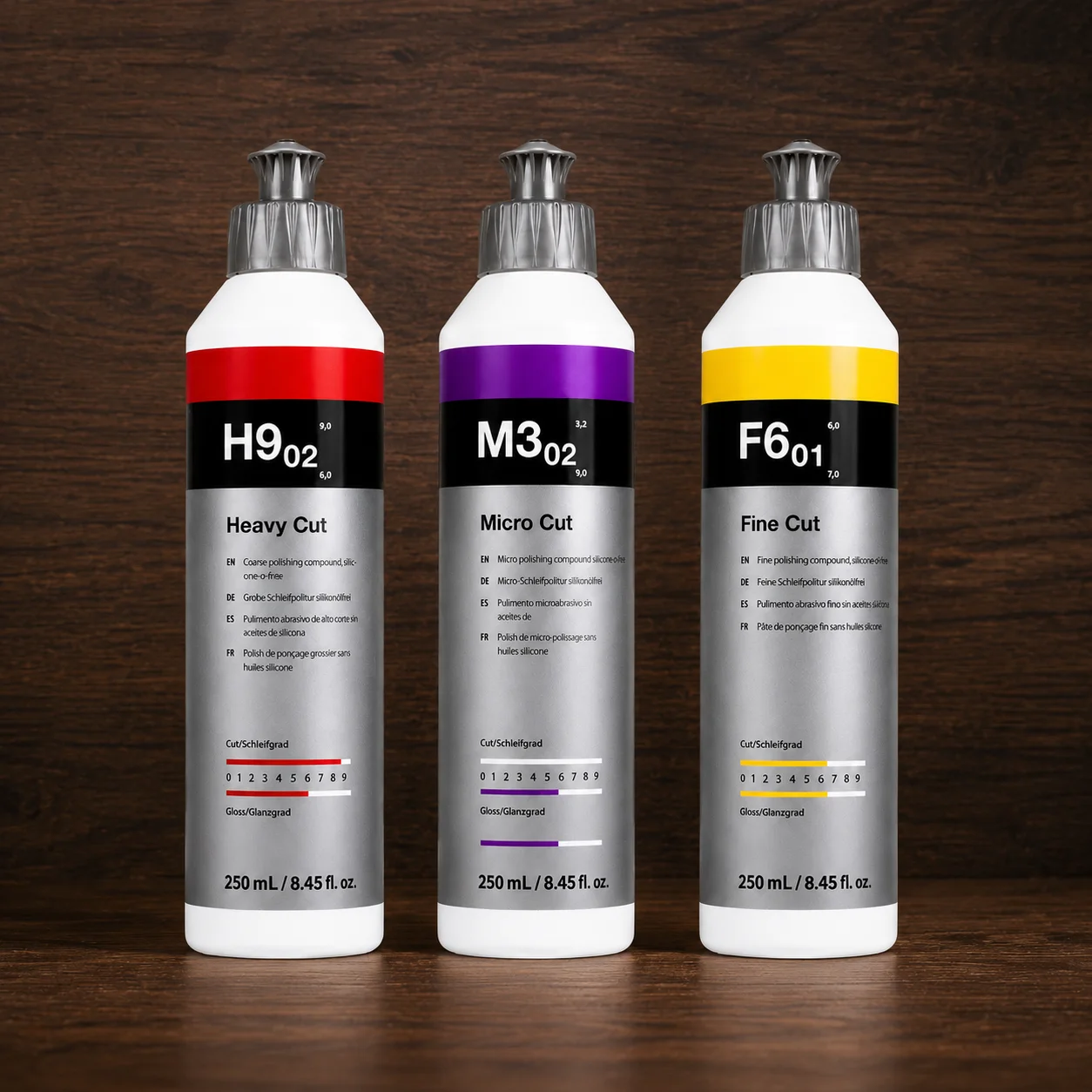 combo-de-pulimento-compuesto-para-automoviles-250ml--corte-microfino-de-alta-resistencia--3-botellas