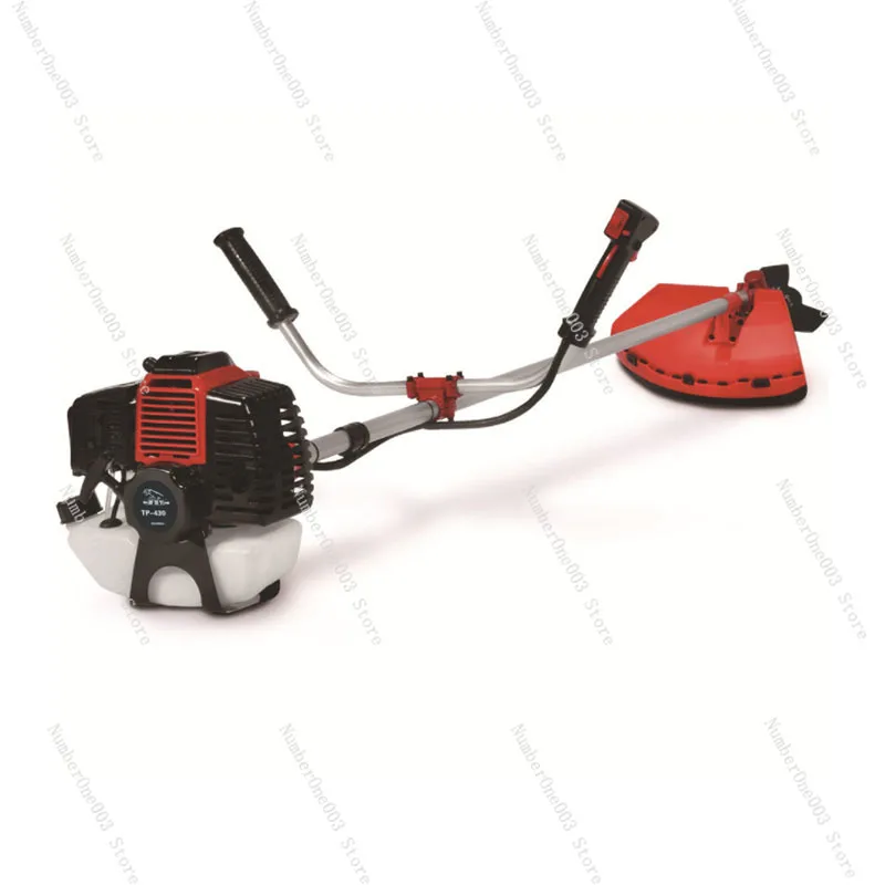 Two-stroke Side-mounted Lawn Mower Brush Cutter Harvesting Rice Shrubs Lawn Mower