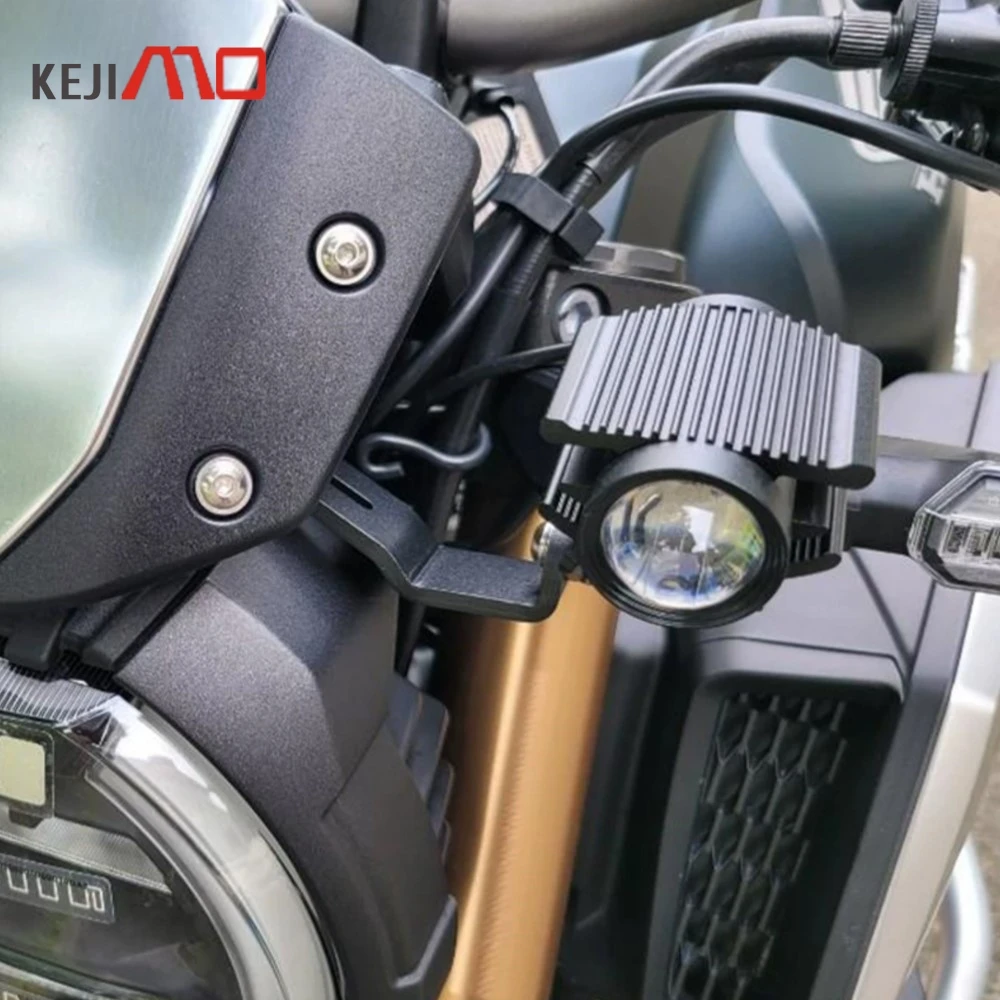 

Motorcycle Accessories Fog Lights Bracket For Honda CB650R CB 650R CB650 R 2019-2023 LED Auxiliary Fog Light Driving Lamp Stand